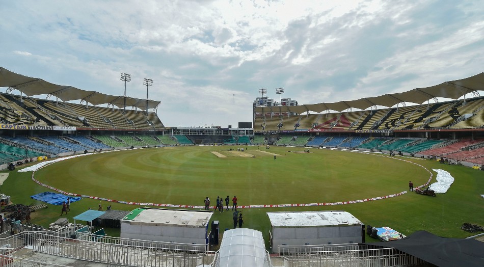 India Vs Sri Lanka 3rd ODI Thiruvananthapuram Greenfield Stadium Pitch