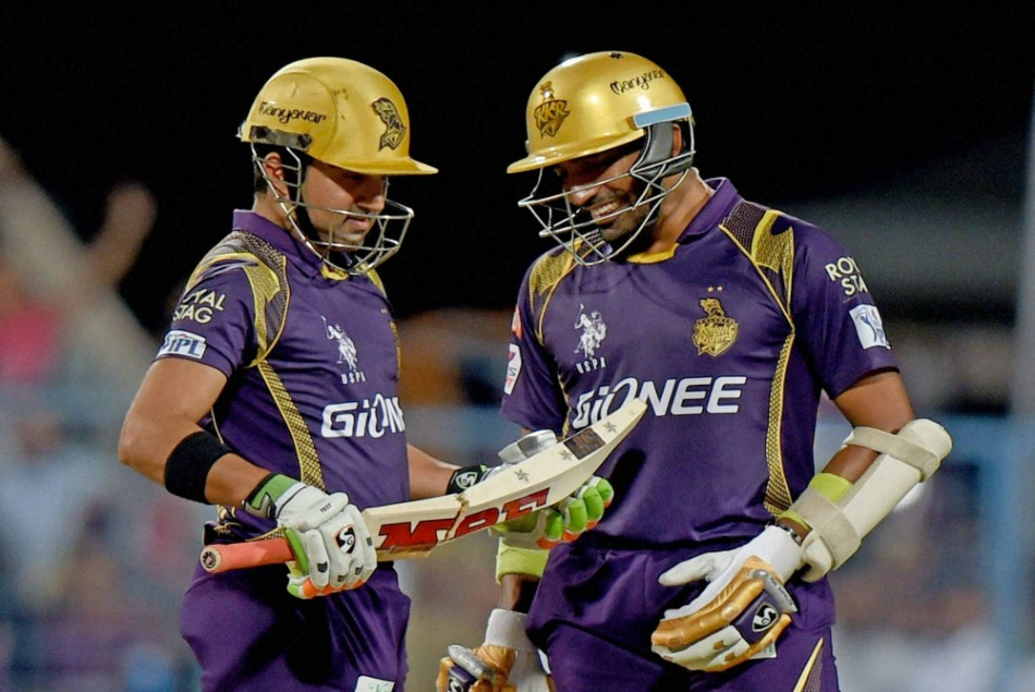 Gautam Gambhir Robin Uthappa IPL Gautam Gambhir Robin Uthappa IPL