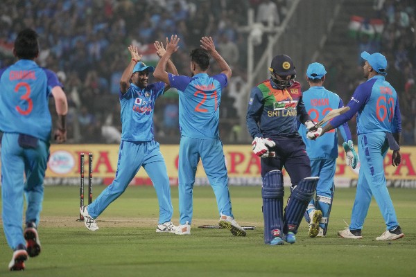 India vs Sri Lanka T20I Head to Head