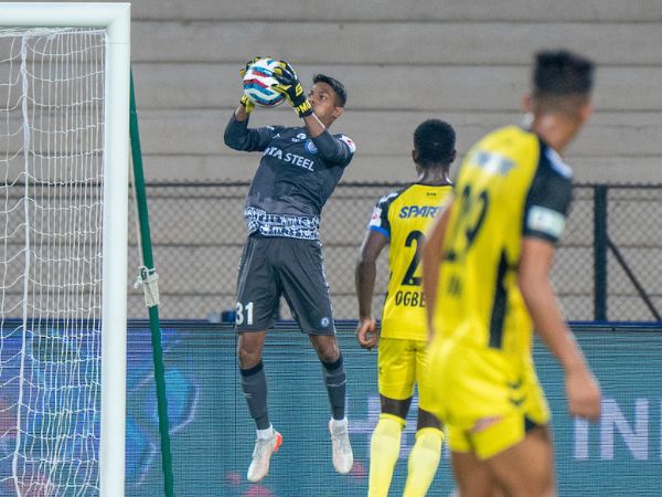 JFC goalkeeper Vishal. Image: ISL