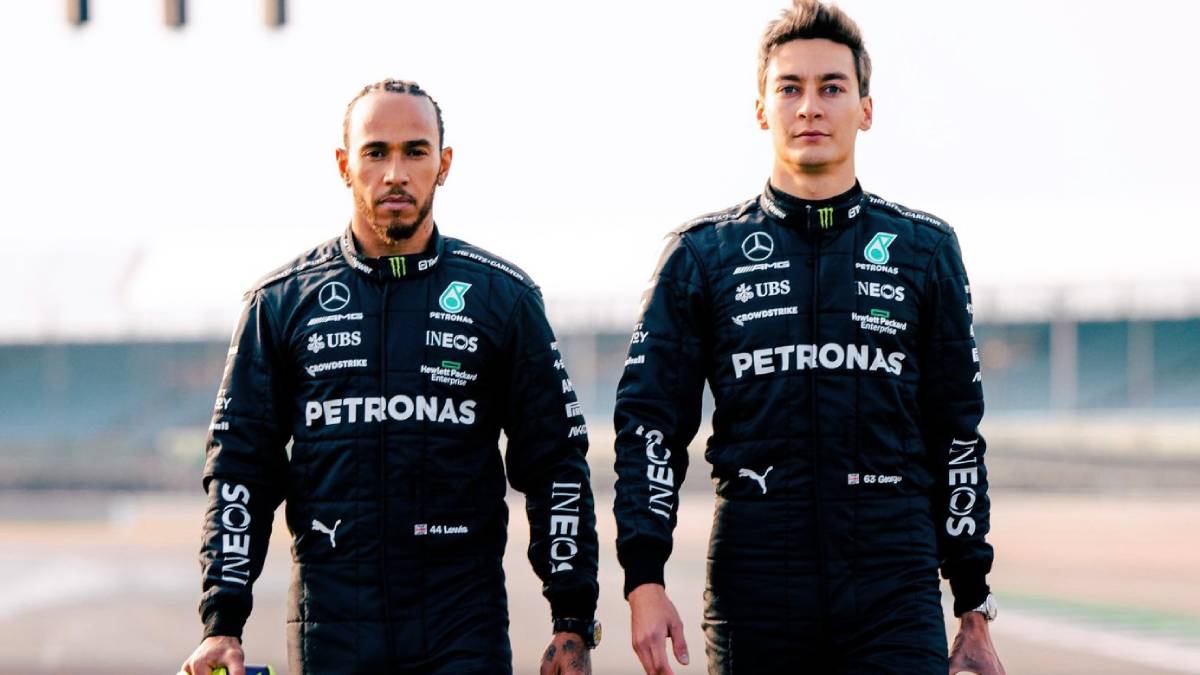 Lewis Hamilton, George Russell