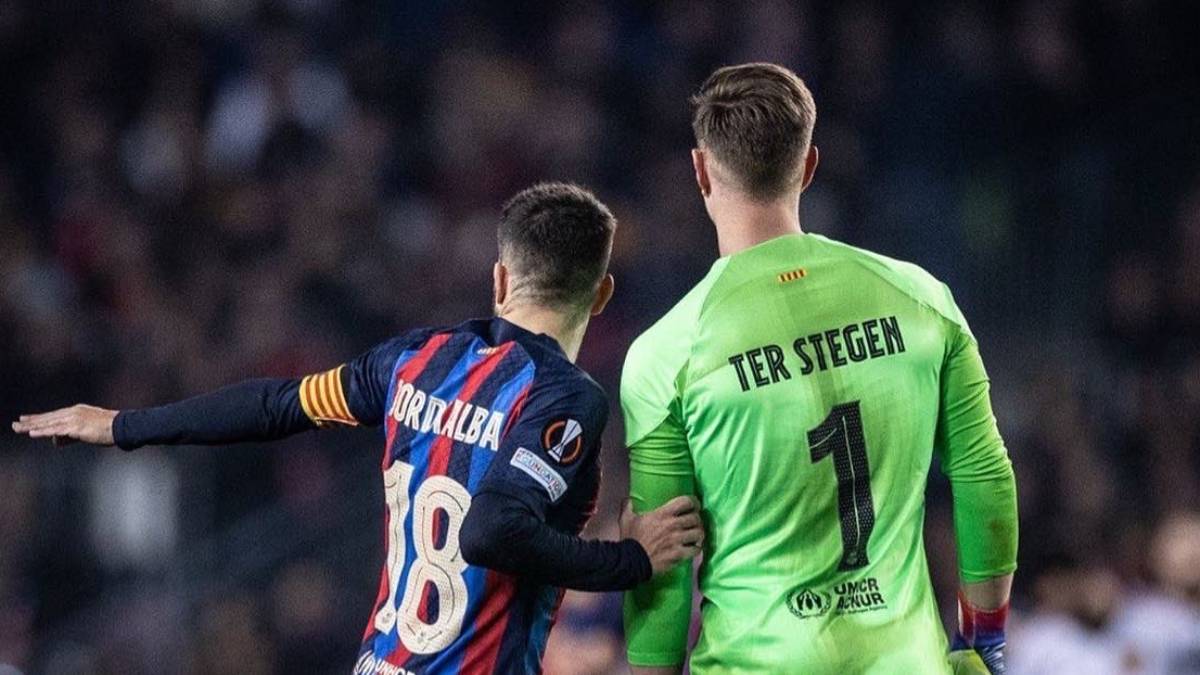 Jordi Alba, Marc Ander Ter Stegen Jordi Alba, Marc Ander Ter Stegen