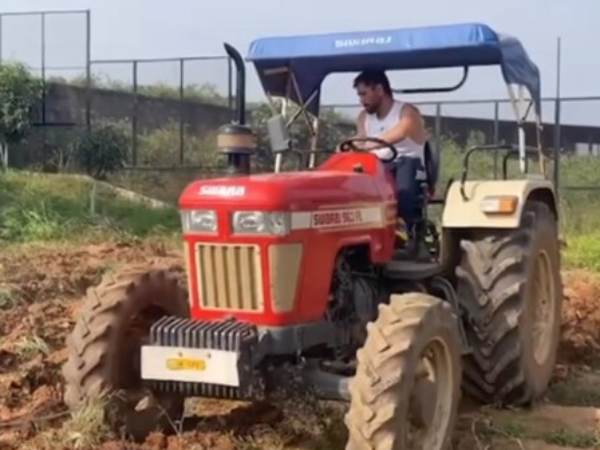 MS Dhoni turns farmer