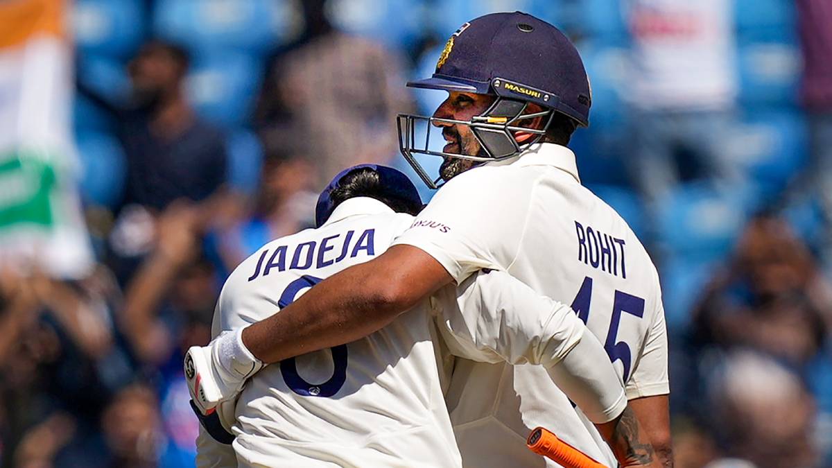 Ravindra Jadeja Rohit Sharma india vs australia