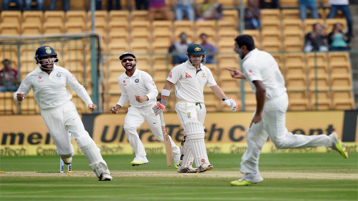IND vs AUS bgt ashwin warner kohli 