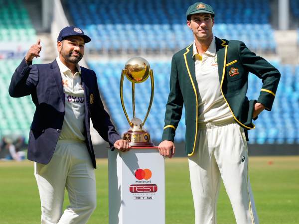 rohit sharma and pat cummins