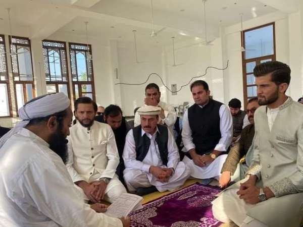 shaheen afridi nikah