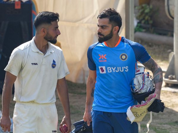 virat kohli practice session
