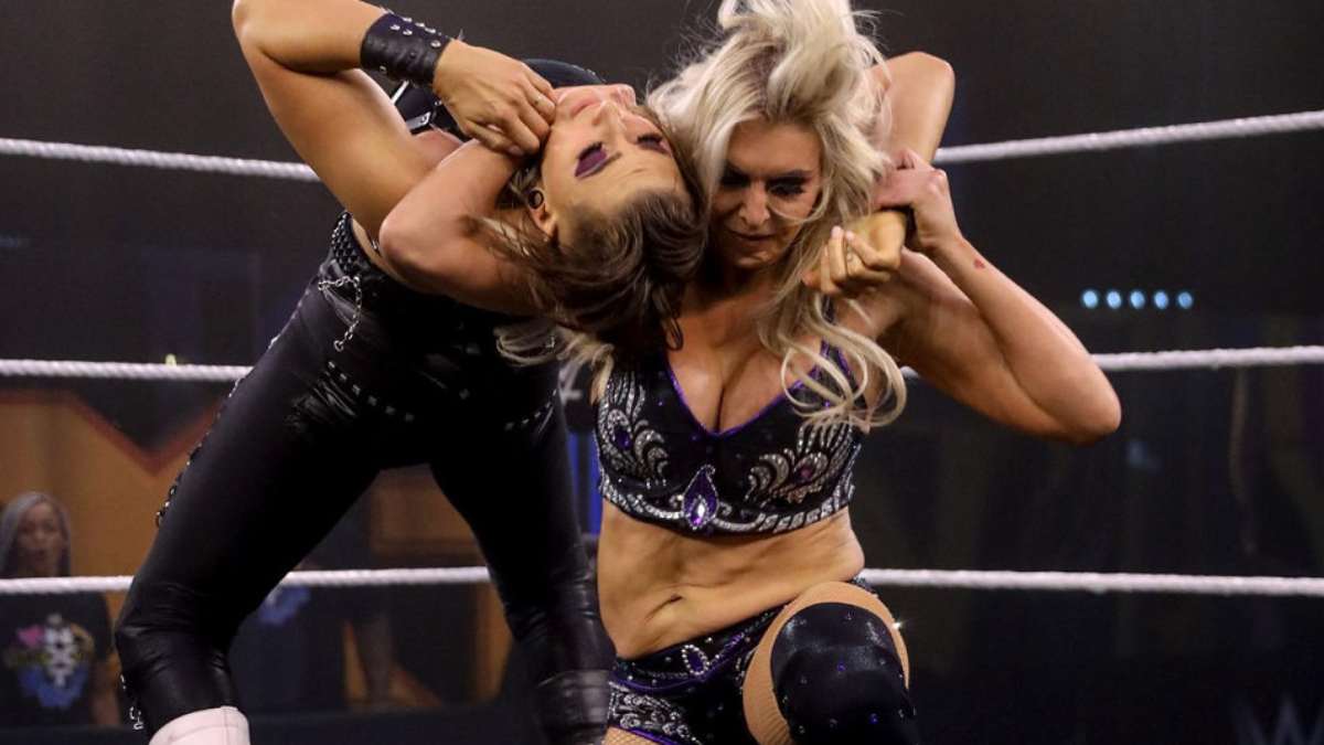 Will Charlotte Flair retain her title at Wrestlemania 39? (image courtesy WWE.com) Will Charlotte Flair retain her title at Wrestlemania 39? (image courtesy WWE.com)