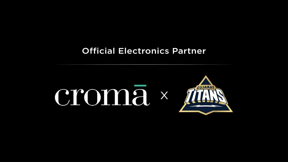 Croma as Official Electronics Partner for Gujarat Titans in Tata IPL 2023 Croma as Official Electronics Partner for Gujarat Titans in Tata IPL 2023
