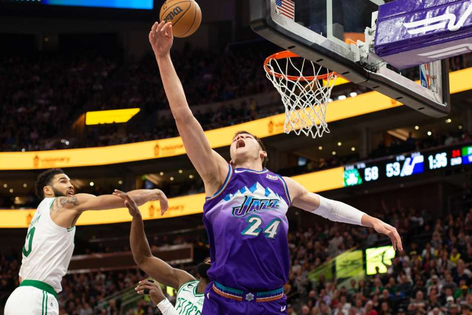 NBA Jazz down Celtics after lastditch Kessler block, Embiid breaks