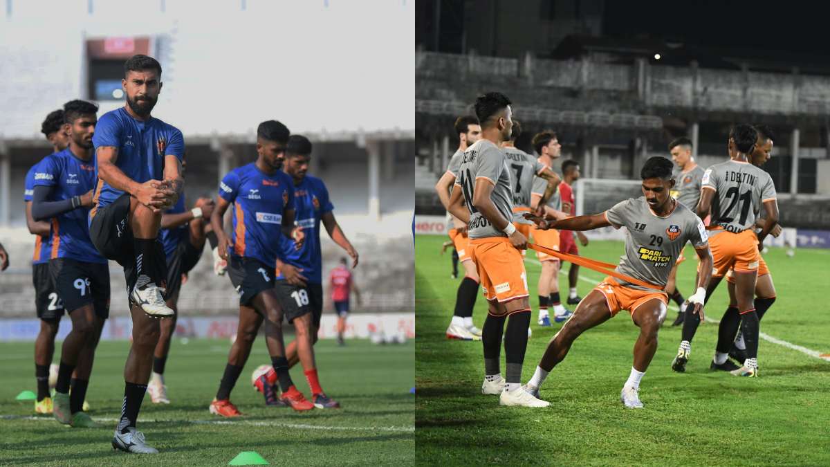 Gokulam Kerala FC and FC Goa clash in Hero Super Cup Group C match (Image Courtesy: AIFF) Gokulam Kerala FC and FC Goa clash in Hero Super Cup Group C match (Image Courtesy: AIFF)