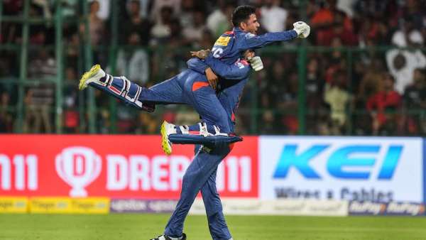 LSG celebrate run chase LSG celebrate run chase