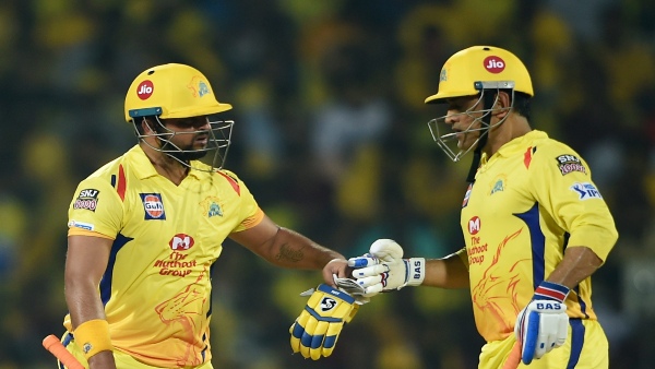 Raina MS Dhoni CSK