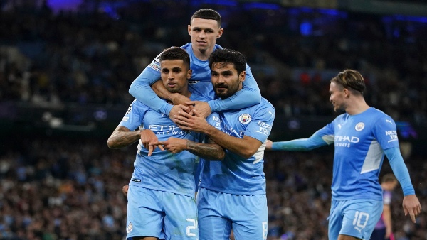 Ilkay Gundogan Joao Cancelo