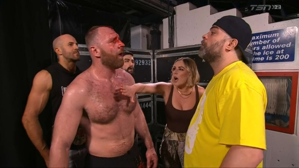 Jon Moxley announced AEW Blood & Guts return in July (image courtesy Twitter)