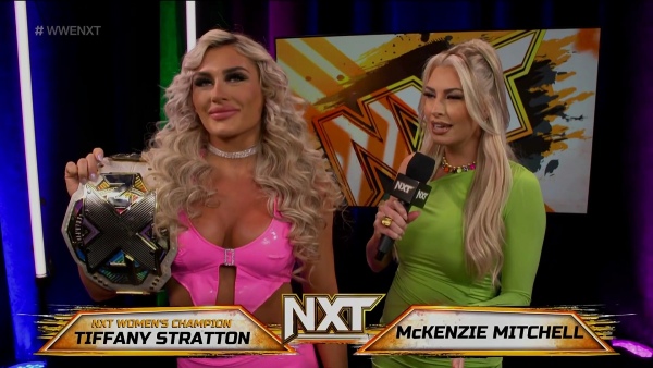 WWE NXT Womens Title will be on the line at NXT Gold Rush 2023 (image courtesy Twitter)