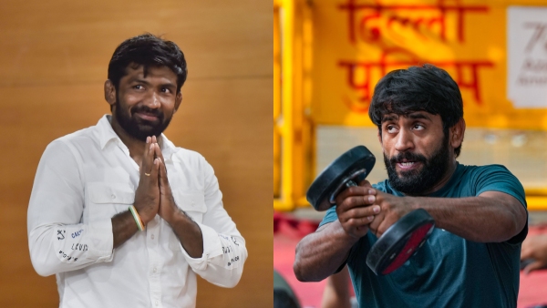 Yogeshwar Dutt and Bajrang Punia