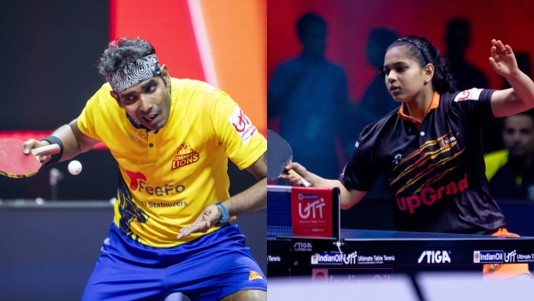 Sharath Kamals Chennai Lions face Diya Chitales U Mumba in tie 4 of UTT season 4