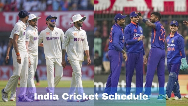 India cricket schedule