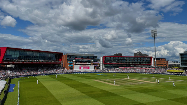 Old Trafford in Manchester has seen two pleasant days of Test cricket (Image Courtesy: Twitter)