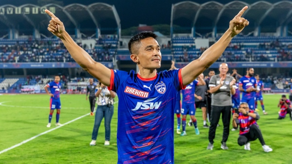 Indian captain Sunil Chhetri (Image Courtesy: ISL Media)