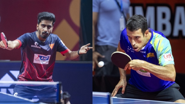 Dabang Delhi vs Goa Smashers UTT Season 4 match