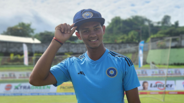 Yashasvi Jaiswal handed Test debut (Image Courtesy: BCCI Twitter)
