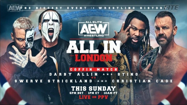 Tag Team Match announced for AEW All In 2023 (image courtesy Twitter)