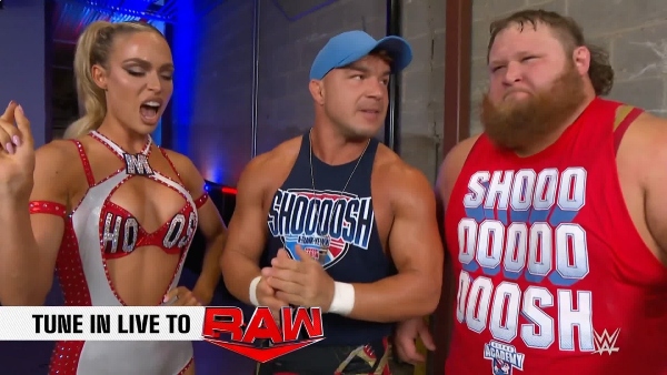 Chad Gable gets much-anticipated title match on Raw (image courtesy Twitter)