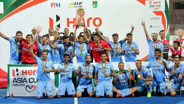 India won the Asia Cup Hockey tournament in 2003, 2007 and 2017