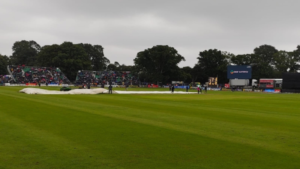 Will rain play spoilsport at The Village in Malahide during India vs Ireland 2nd T20I on August 20? (Image Courtesy: @BCCI X Handle)