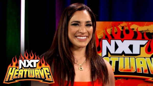 Raquel Rodriguez appeared on NXT Heatwave 2023 (image courtesy Twitter)