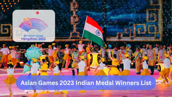 Asian Games 2023 India Medals Table