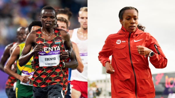Daniel Ebenyo (left) & Almaz Ayana to Headline Elite List in Delhi Half Marathon 2023