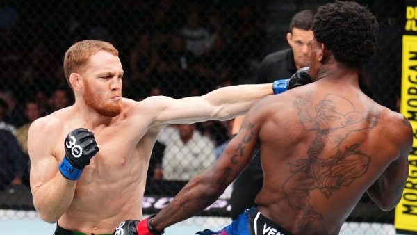 Jack Della Maddalena and Kevin Holland Jack Della Maddalena and Kevin Holland