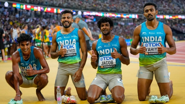 Rajesh Ramesh, Muhammed Ajmal Variyathodi, Amoj Jacob and Muhammed Anas Yahiya