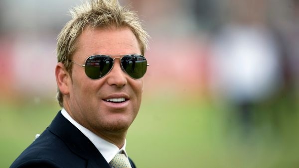 Portrait of legendary cricketer Shane Warne