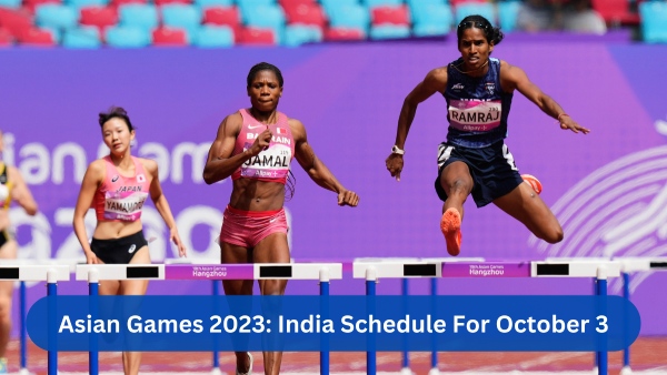 Asian Games 2023 Schedule For October 3: Indias Fixtures Time Table