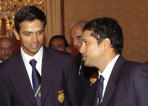 Rahul Dravid Sachin Tendulkar