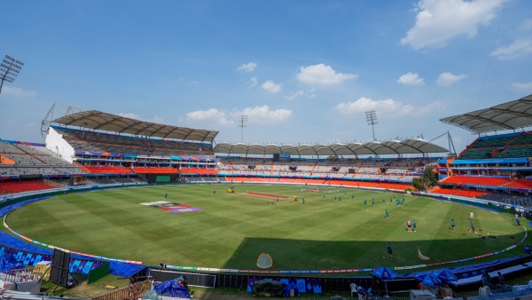 Rajiv Gandhi International Stadium pitch report and hyderabad weather forecast for NZ vs NED ICC World Cup 2023 Match on October 9
