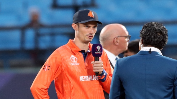 Netherlands captain Scott Edwards