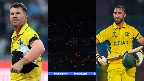 David Warner and Glenn Maxwell in disagreement over light shows at ICC World Cup 2023