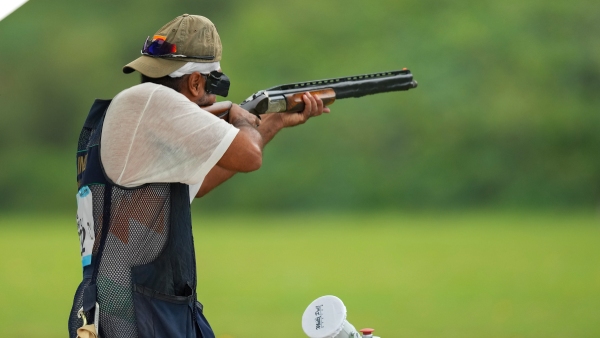 Zoravar Singh Sandhu, member of the Indian gold-winning trap team in Asian Games 2023