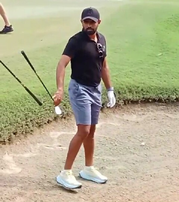 Babar Azam Golf