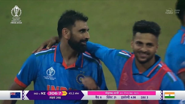 India vs New Zealand ICC World Cup 2023 Semi-Final Viewership Record