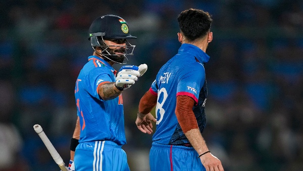Afghanistan pacer Naveen-ul-Haq has revealed his chat with India stalwart Virat Kohli during the ICC World Cup 2023 match between India and Afghanistan.