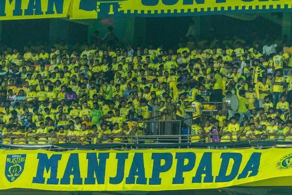 Manjappada, the KBFC fans (Image: ISL Media)