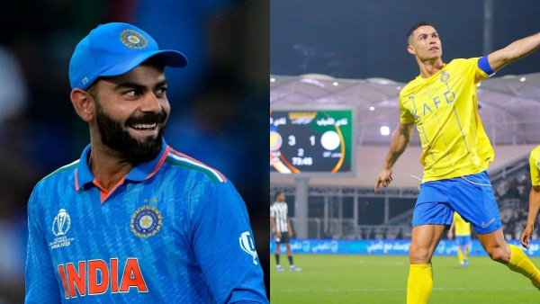 Kohli vs Ronaldo 600