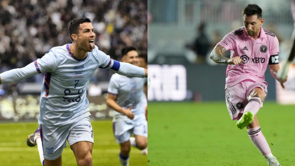 Messi vs Ronaldo 600